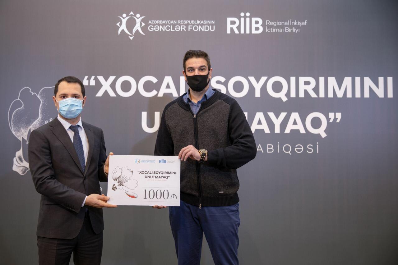 Определились победители конкурса проектов «Не забудем Ходжалинский геноцид»
