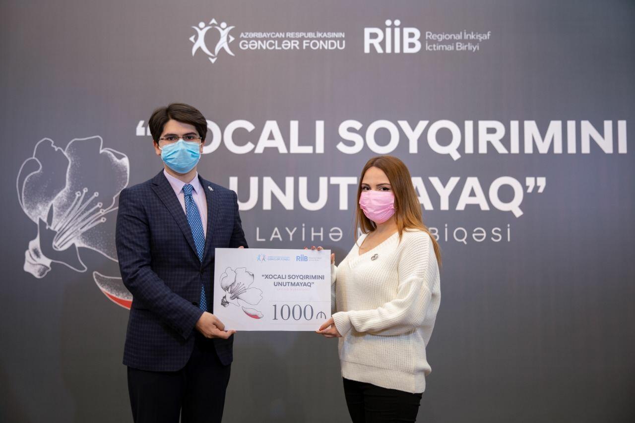 Определились победители конкурса проектов «Не забудем Ходжалинский геноцид»