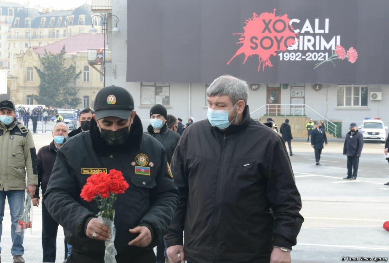 Общественность Азербайджана чтит память жертв Ходжалинского геноцида