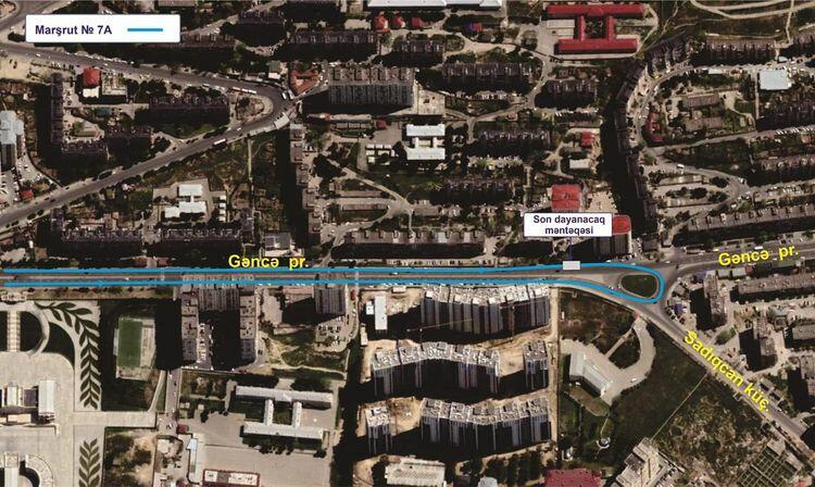 Меняется схема движения двух бакинских автобусов