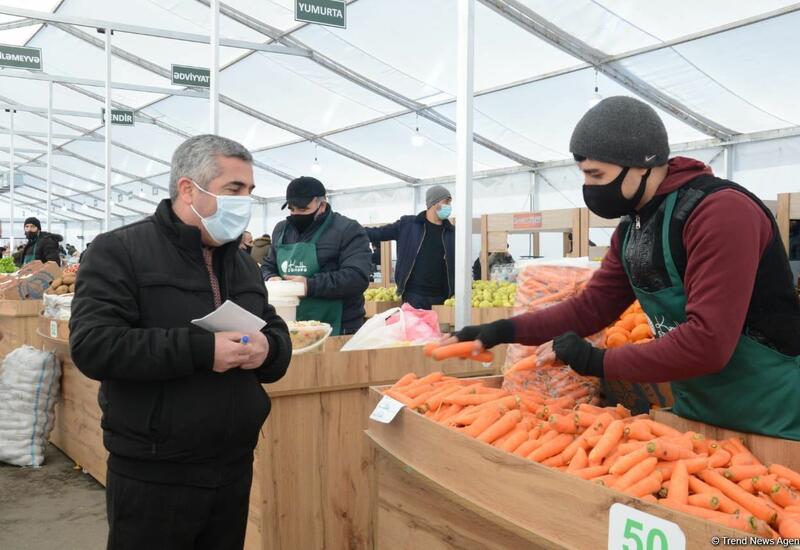 В Баку открылись сельскохозяйственные ярмарки