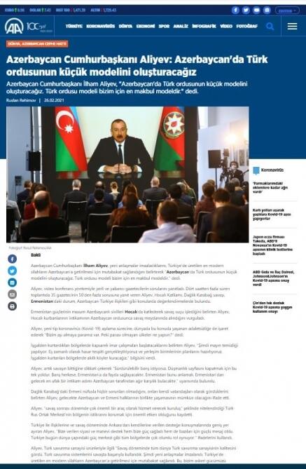 Пресс-конференция Президента Ильхама Алиева широко освещена зарубежными СМИ