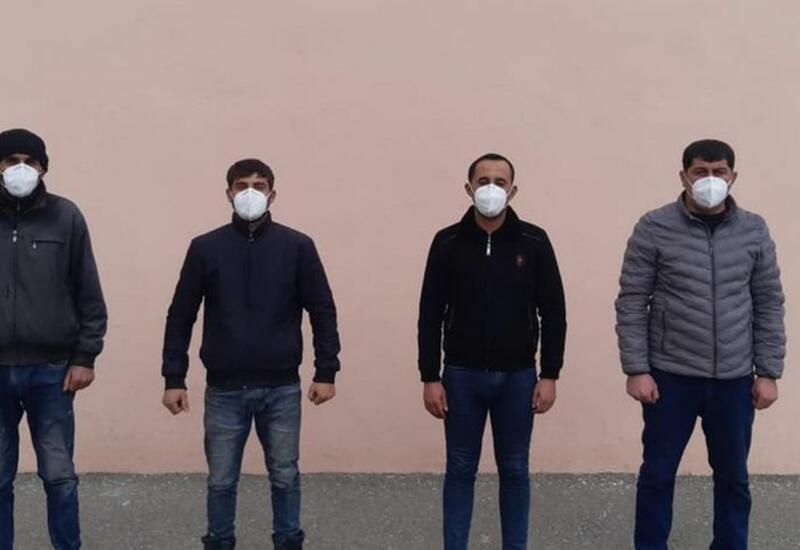 Задержаны 4 человека, пытавшихся проехать в освобожденный Карабах
