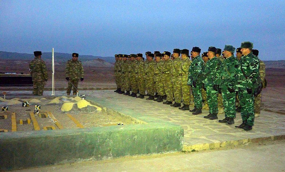 В войсках Нахчыванского гарнизона проведены занятия по командирской подготовке