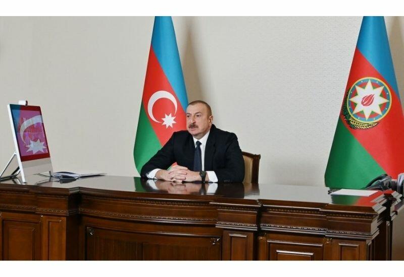 Prezident İlham Əliyev: Bu gün biz Avropa İttifaqı ilə bərabərhüquqlu saziş üzərində işləyirik və sazişin 90 faizi razılaşdırılıb