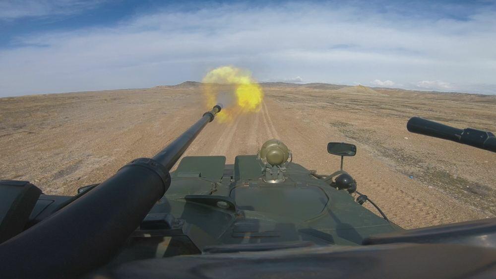 В Нахчыване проходят военные учения