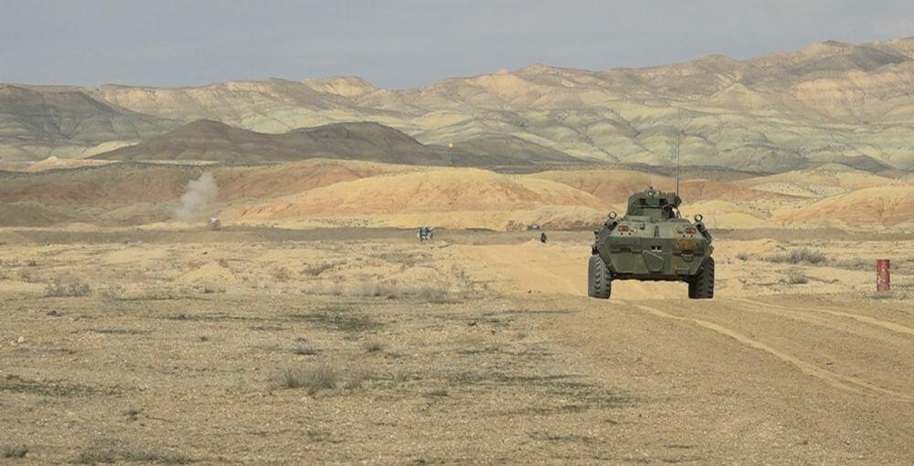 В Нахчыване проходят военные учения