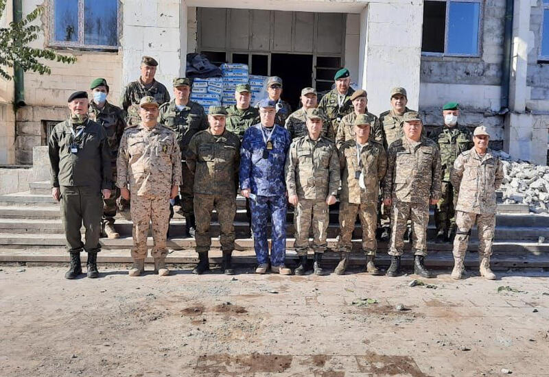 Военные атташе зарубежных стран побывали в освобожденном Губадлы