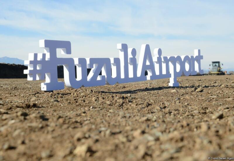 Представители дипкорпуса ознакомились с ходом строительства Физулинского аэропорта