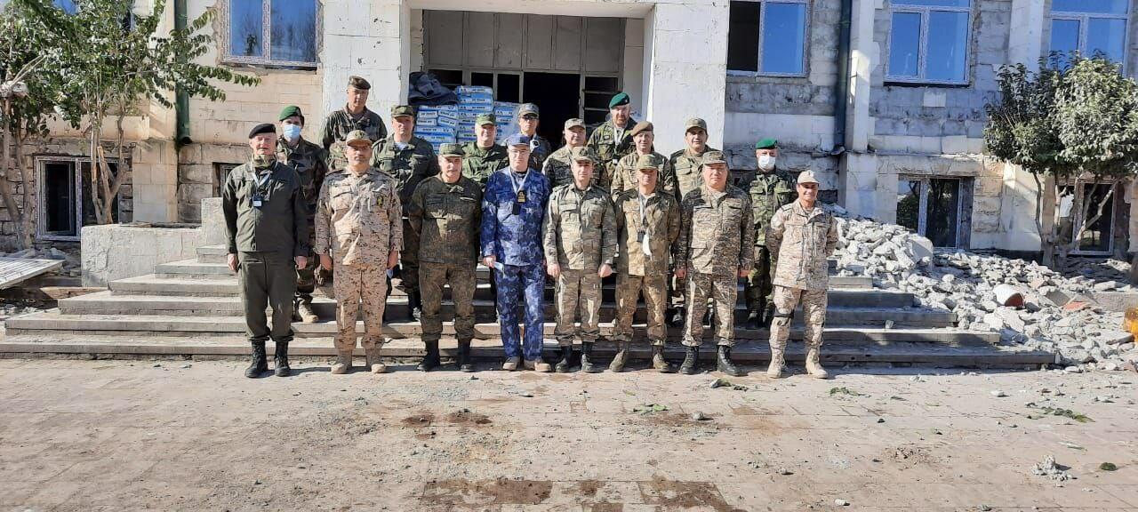 Военные атташе зарубежных стран побывали в освобожденном Губадлы