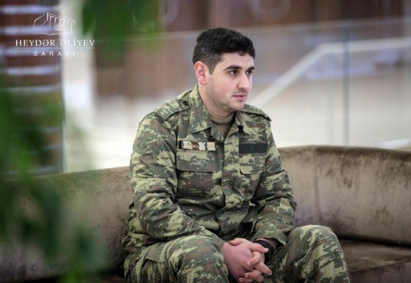 Ветераны Отечественной войны Азербайджана поздравили женщин с 8 Марта