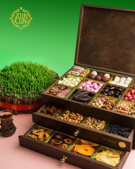 Подарите радость своим близким и партнерам вместе с Xurcun Luxury Nuts, Sweets & Dried fruits