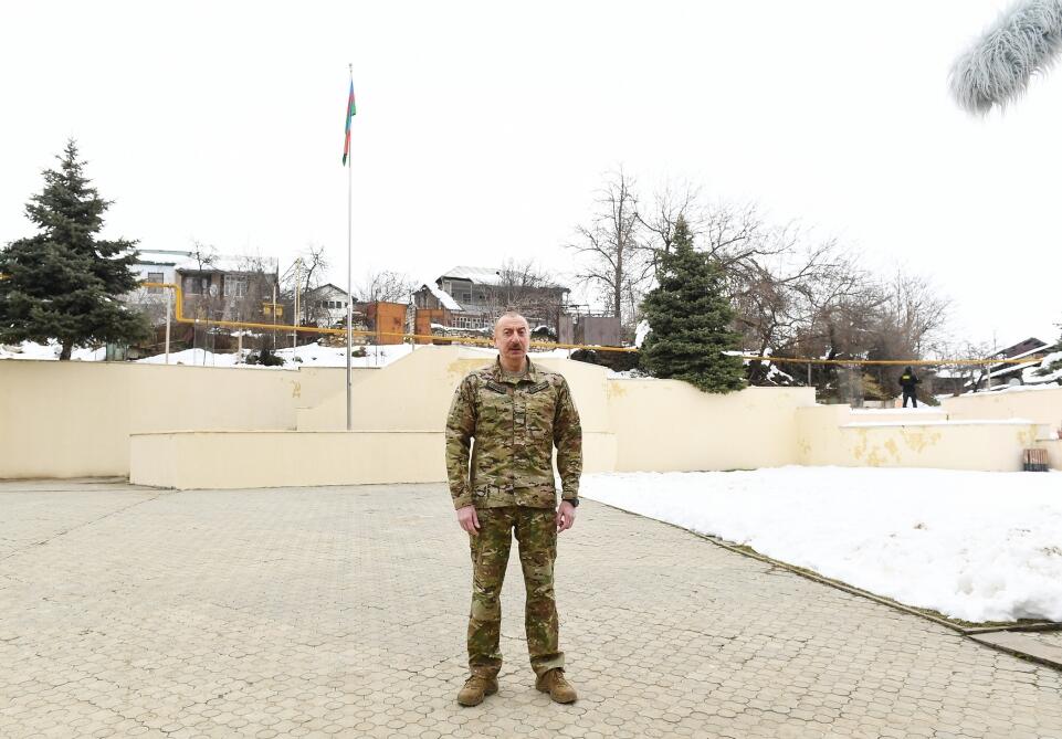Президент Ильхам Алиев и Первая леди Мехрибан Алиева посетили Физулинский и Ходжавендский районы
