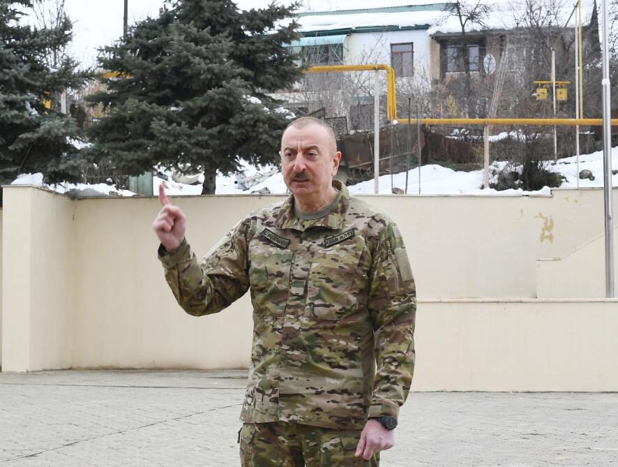 Президент Ильхам Алиев и Первая леди Мехрибан Алиева посетили Физулинский и Ходжавендский районы