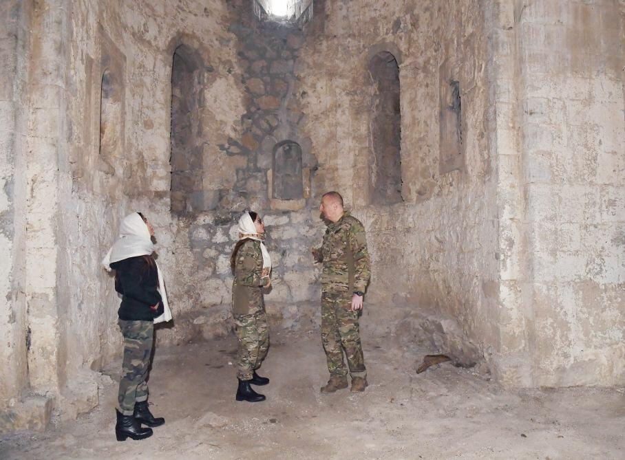 Президент Ильхам Алиев и Первая леди Мехрибан Алиева посетили Физулинский и Ходжавендский районы