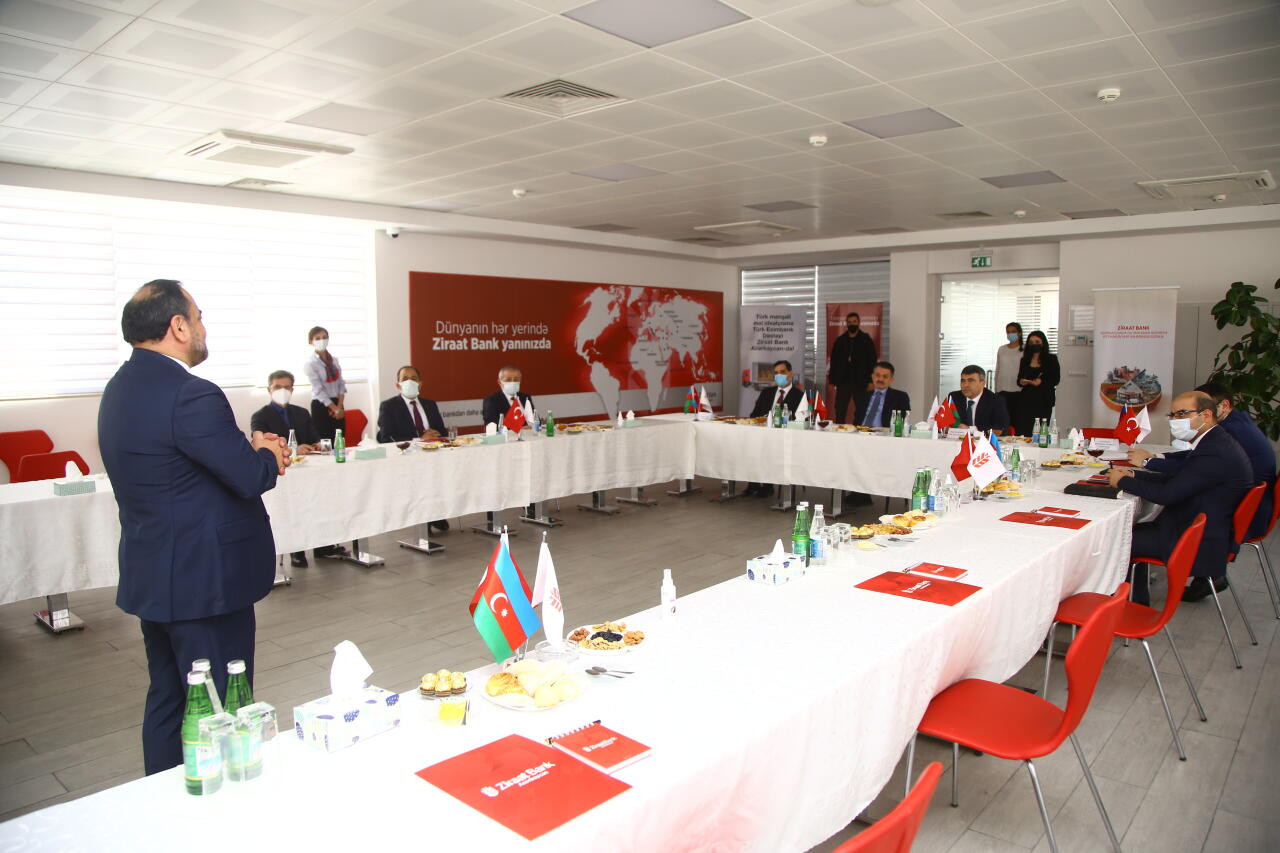 Qardaş İki Ölkənin Kənd Təsərrüfatı Nazirlərindən Ziraat Bank Azərbaycana Ziyarət