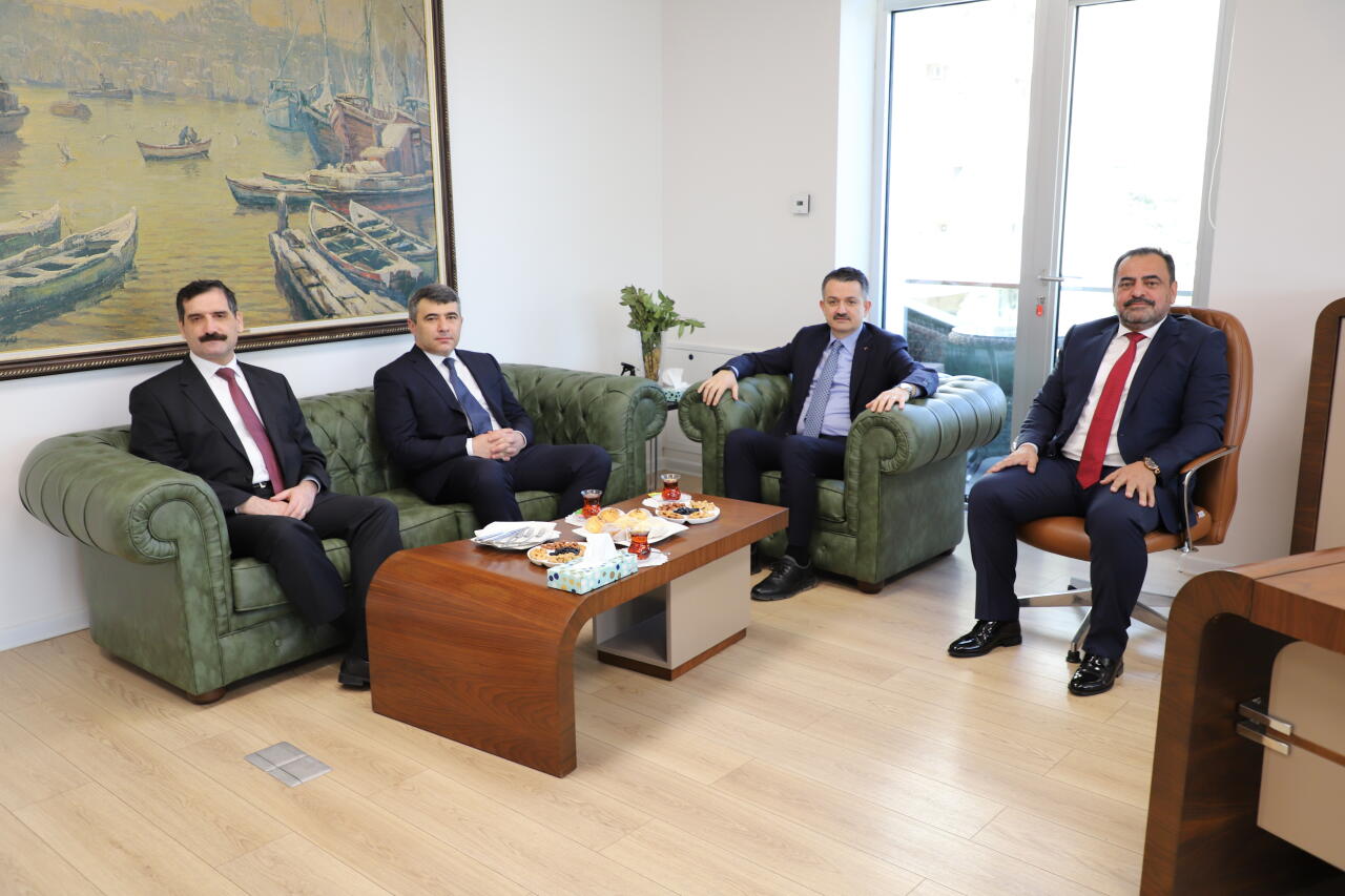 Qardaş İki Ölkənin Kənd Təsərrüfatı Nazirlərindən Ziraat Bank Azərbaycana Ziyarət
