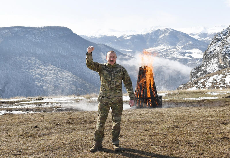 Президент Ильхам Алиев: Каждый год накануне Новруз байрамы мы говорили, что в следующем году отметим Новруз байрамы в Шуше, и этот день настал