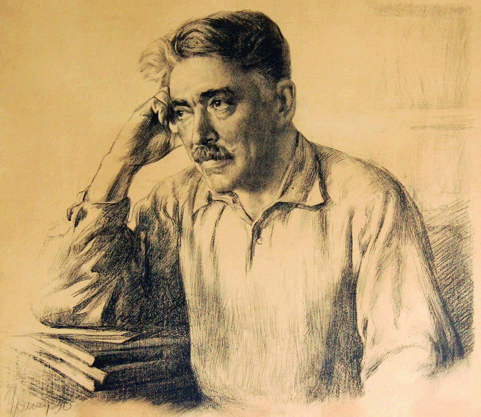 Самед Вургун в памятниках, картинах, на марках...