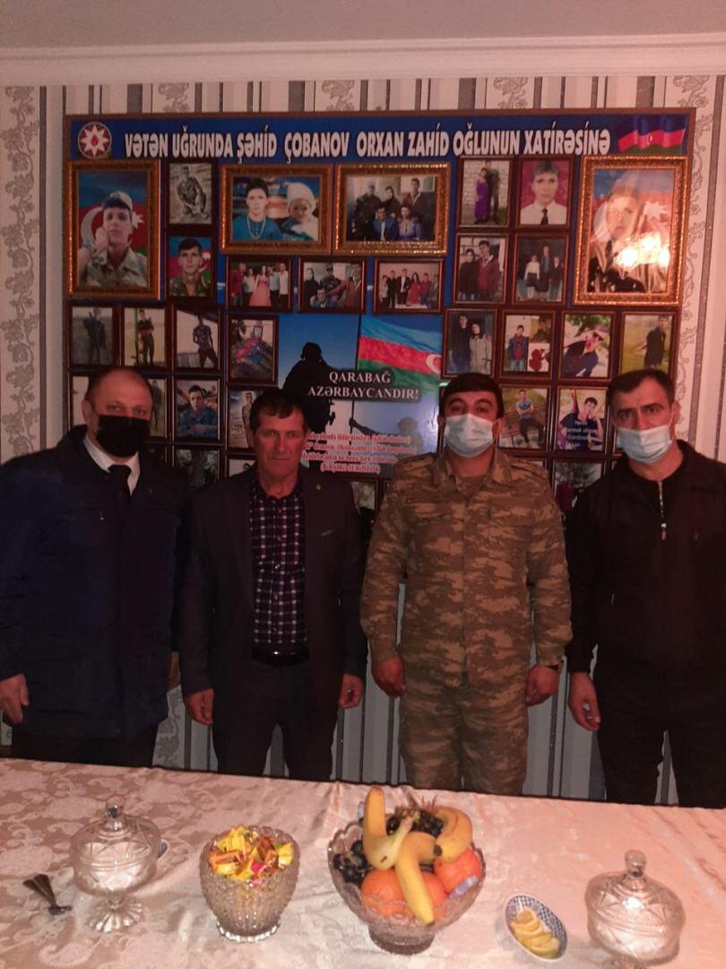 В Хачмазе оказана помощь 45 семьям шехидов