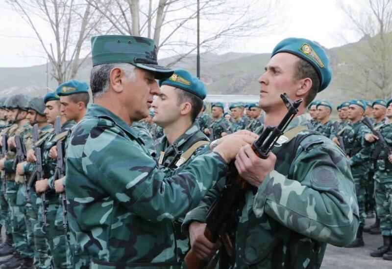 На границе с Арменией открылась новая воинская часть