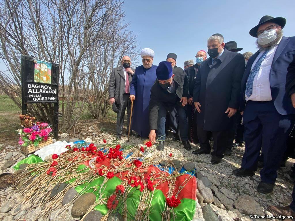 Главы религиозных конфессий Азербайджана посетили в Агдаме могилы шехидов
