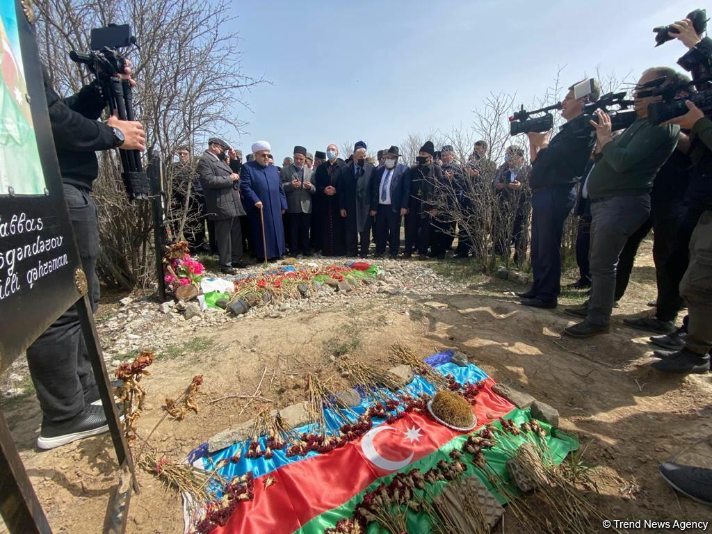 Главы религиозных конфессий Азербайджана посетили в Агдаме могилы шехидов