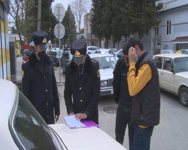 Рейд против нарушителей карантина в Лянкяране