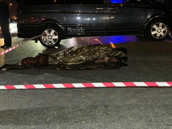 В Баку сбит насмерть пешеход