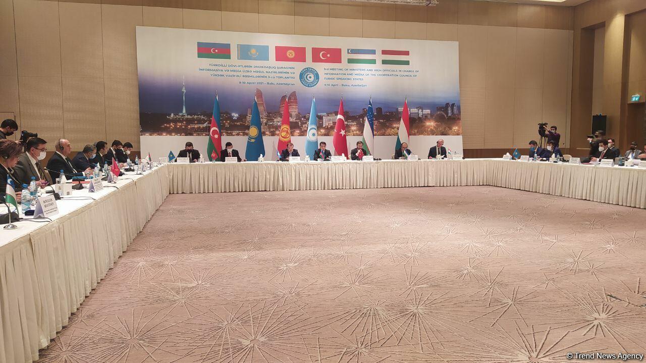 Bakıda Türk Şurasının informasiya və media üzrə məsul rəsmilərinin toplantısı keçirilib