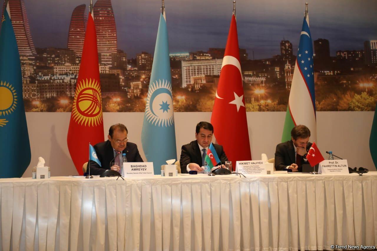 Bakıda Türk Şurasının informasiya və media üzrə məsul rəsmilərinin toplantısı keçirilib