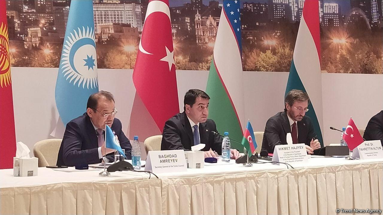 Bakıda Türk Şurasının informasiya və media üzrə məsul rəsmilərinin toplantısı keçirilib