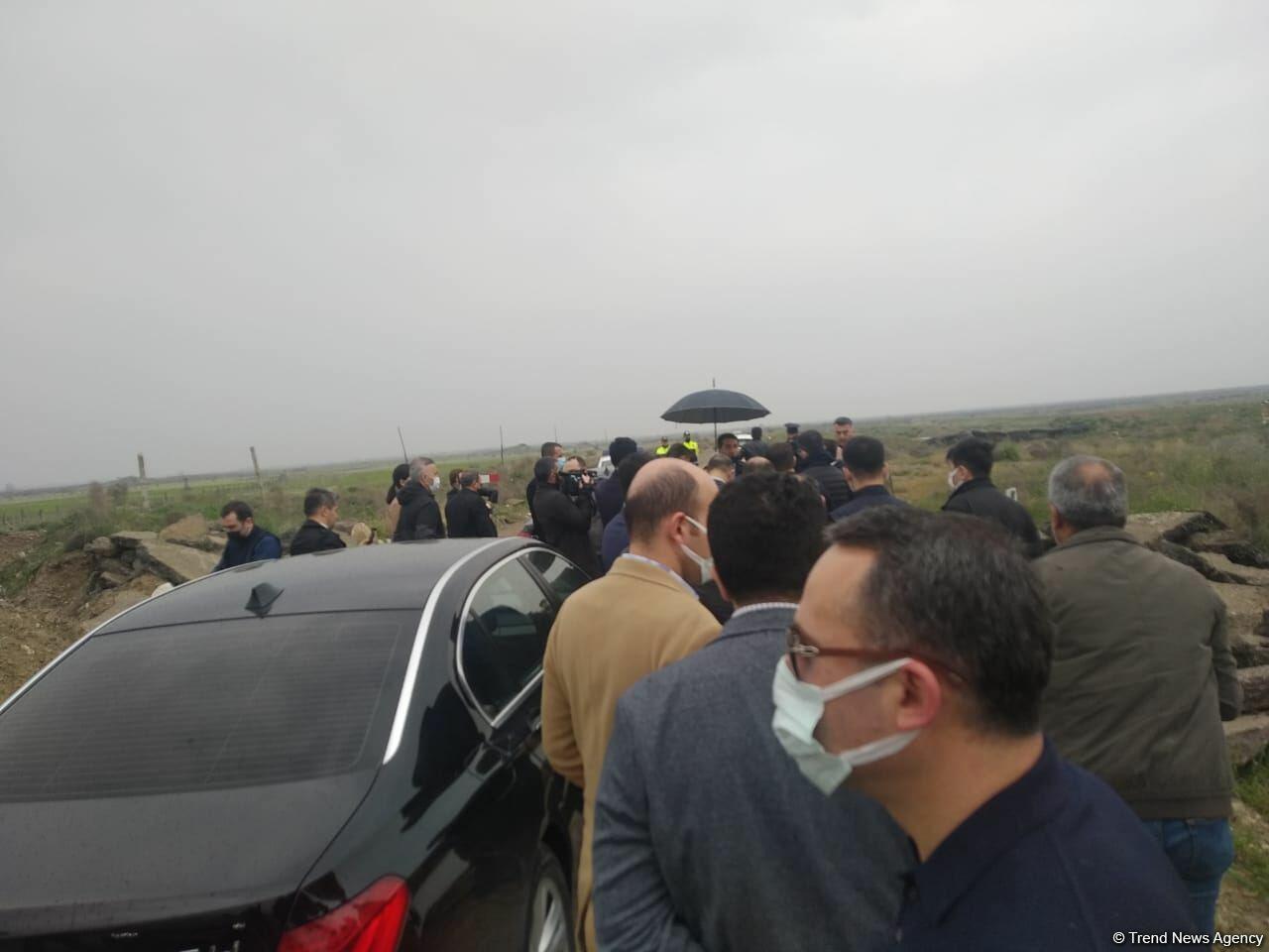 Начался визит делегации Тюркского совета в Агдам