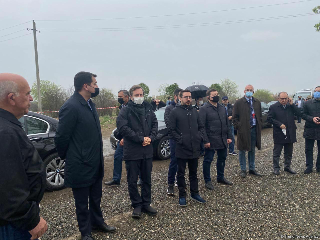 Делегация Тюркского совета посетила Агдамскую джума-мечеть