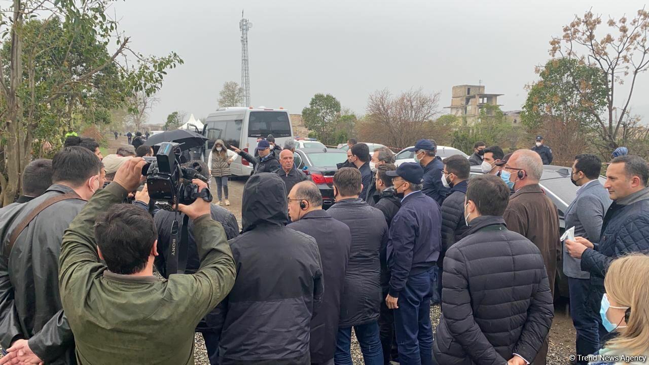 Делегация Тюркского совета посетила Агдамскую джума-мечеть
