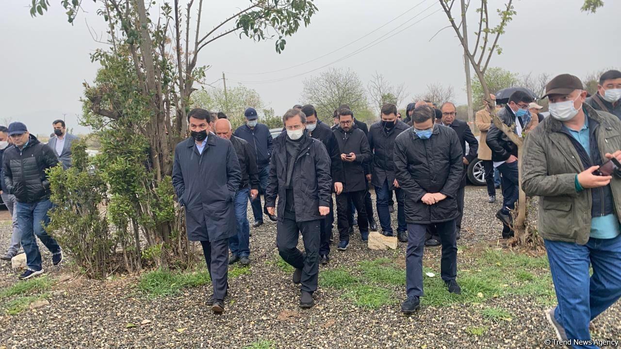 Делегация Тюркского совета посетила Агдамскую джума-мечеть