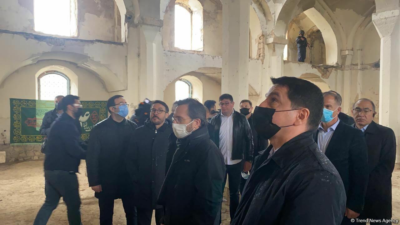 Делегация Тюркского совета посетила Агдамскую джума-мечеть