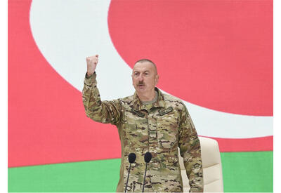 Президент Ильхам Алиев: Каждый человек, пришедший в Парк военных трофеев, увидит силу нашей Армии