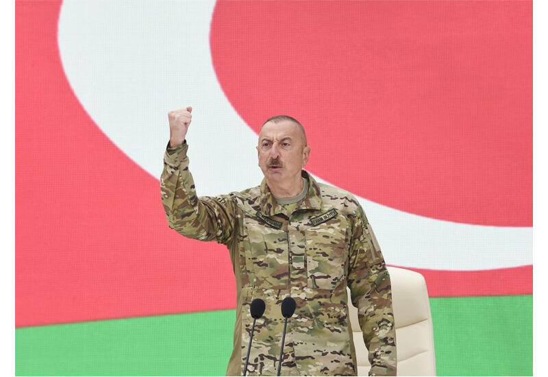 Президент Ильхам Алиев: Каждый человек, пришедший в Парк военных трофеев, увидит силу нашей Армии