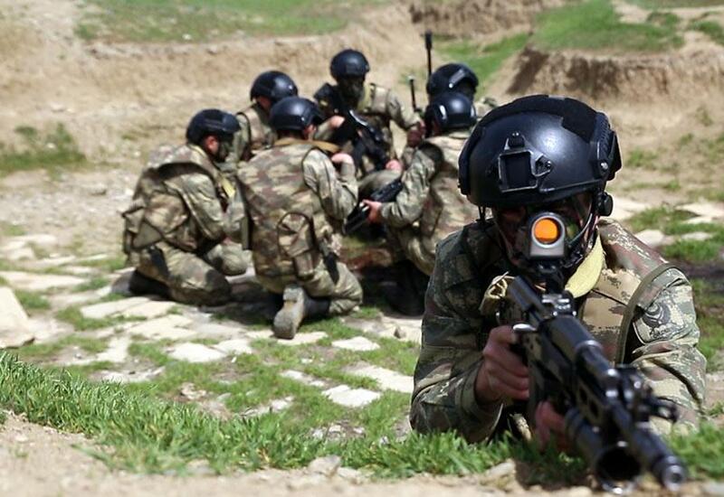 В миротворческих подразделениях ВС Азербайджана проведены учебные тренировки