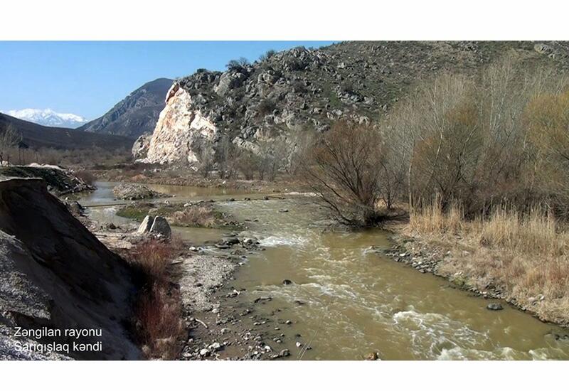 Село Сарыгышлаг Зангиланского района