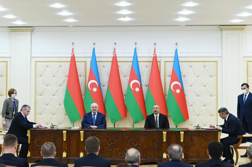 Подписаны азербайджано-белорусские документы