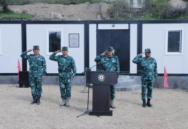На границе с Арменией открылась новая воинская часть