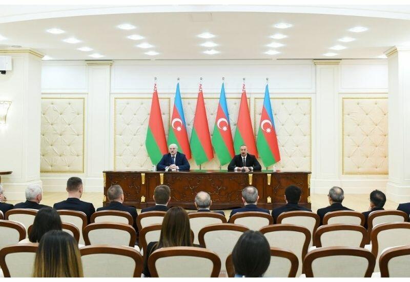 Prezident İlham Əliyev: Qarabağın bərpası layihələrində üç dost ölkədən olan şirkətlər artıq işləyirlər