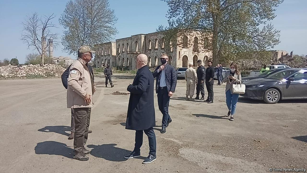 Вице-премьер Украины посетил Агдам