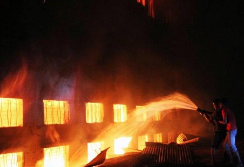 Пожар в больнице в Индии