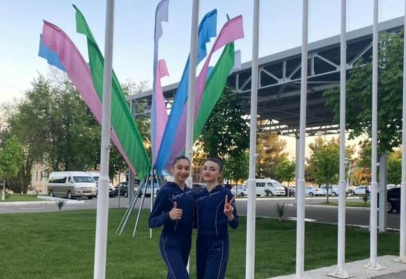 Азербайджанские гимнастки приняли участие в Кубке мира в Ташкенте