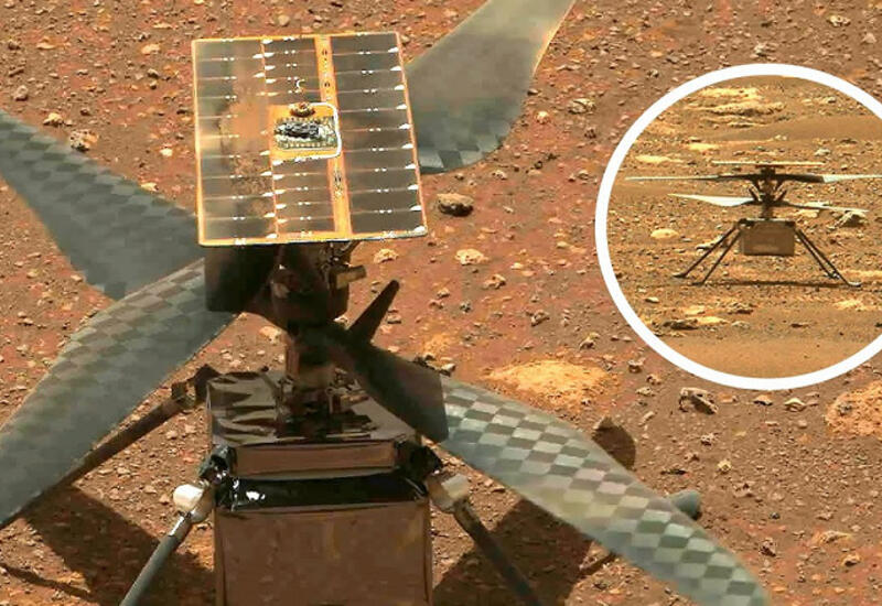 Беспилотный вертолет NASA успешно совершил первый полет на Марсе