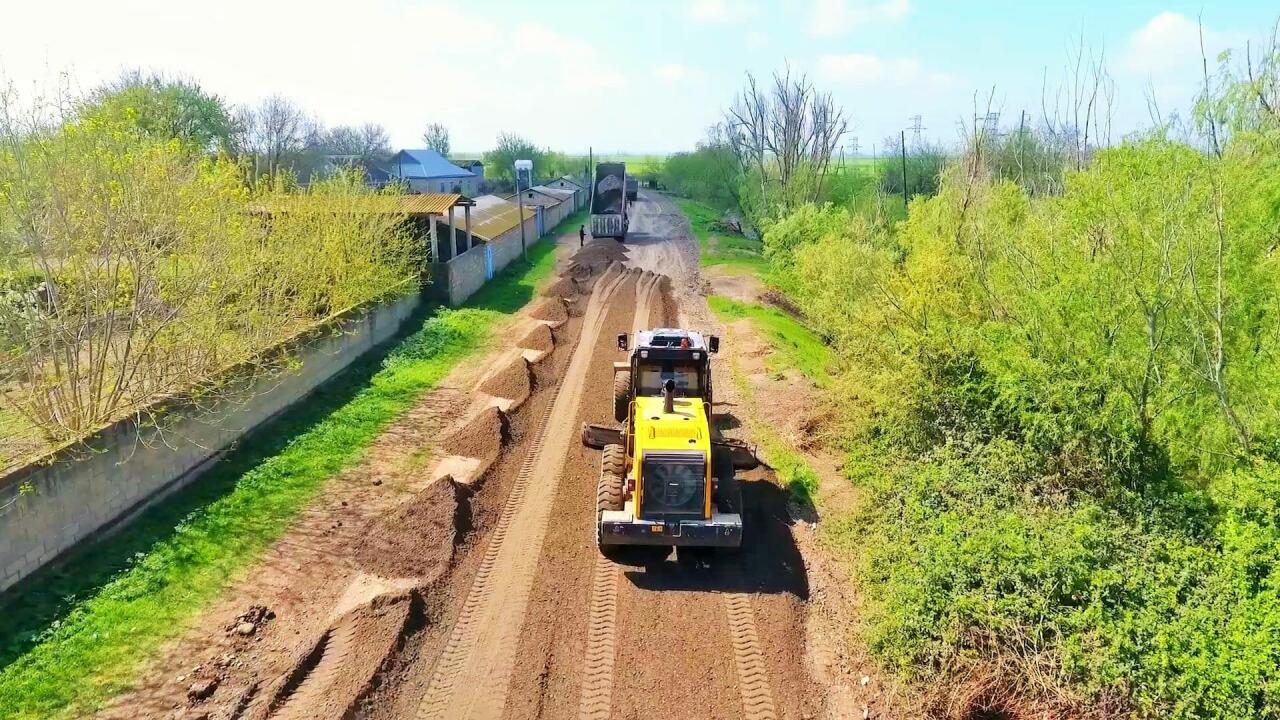 Ağcabədi-Xocavənd yolunda işlər yekunlaşmaq üzrədir
