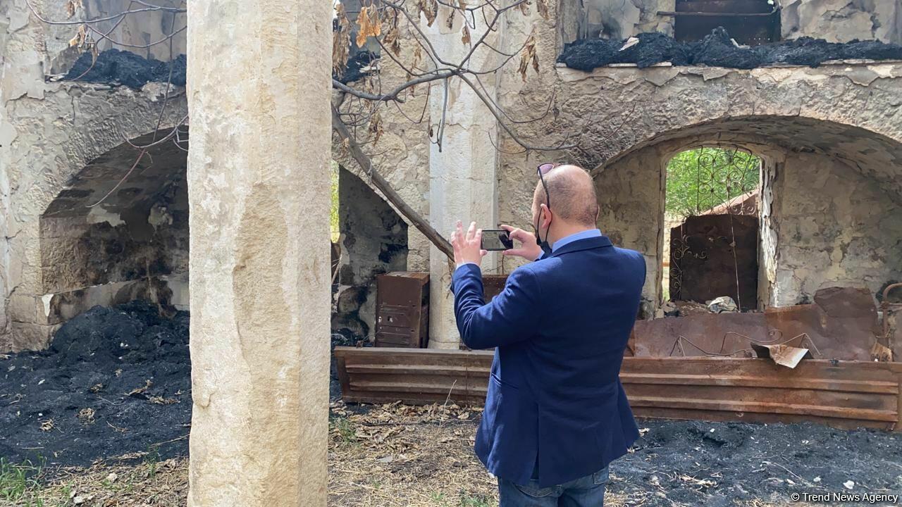 Завершилась поездка израильских журналистов в Агдам